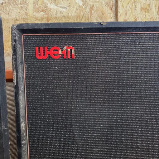 Vintage 1970s WEM Super Dual 12 2x12 Amplifier Cabinets Ex Allan Gordon