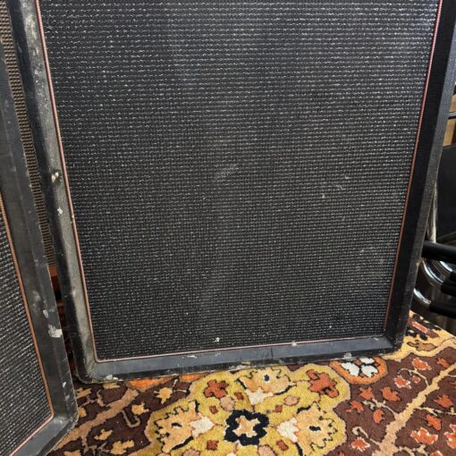 Vintage 1970s WEM Super Dual 12 2x12 Amplifier Cabinets Ex Allan Gordon