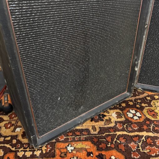 Vintage 1970s WEM Super Dual 12 2x12 Amplifier Cabinets Ex Allan Gordon