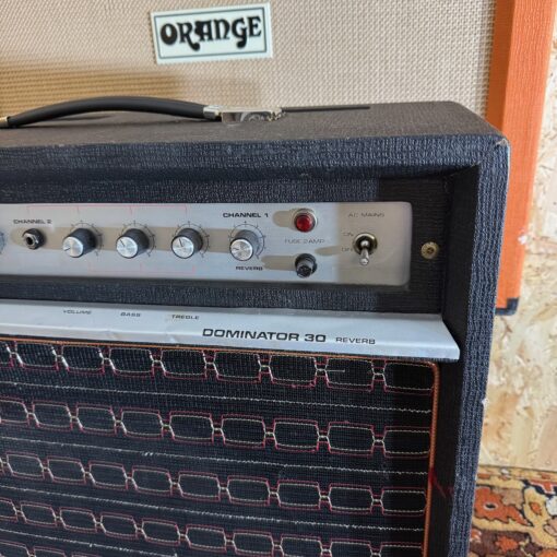 Vintage 1970s WEM Watkins Dominator 30 Reverb 1x15 Valve Amplifier Combo