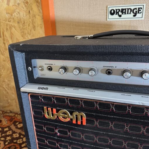 Vintage 1970s WEM Watkins Dominator 30 Reverb 1x15 Valve Amplifier Combo