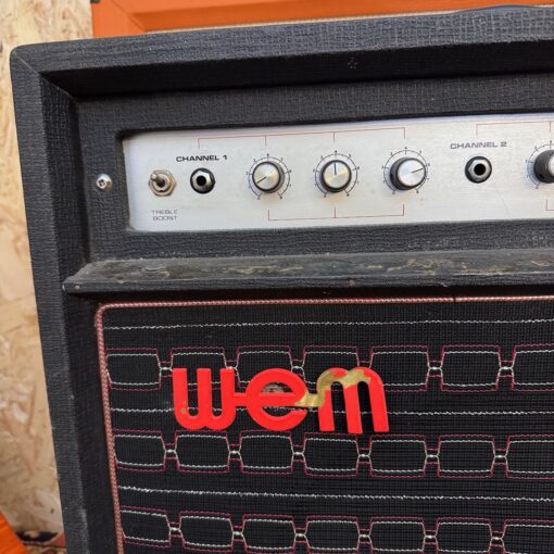 Vintage 1970s WEM Watkins Dominator Bass MK1 1x15 Amplifier Combo