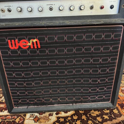 Vintage 1970s WEM Watkins Dominator Bass MK1 1x15 Amplifier Combo