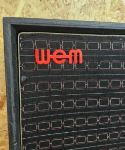 Vintage 1970s WEM Watkins Super Dual 12 2x12 Amplifier Cabinet