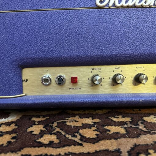 Vintage 1971 Marshall Super Lead 100w Original Purple Amplifier Head