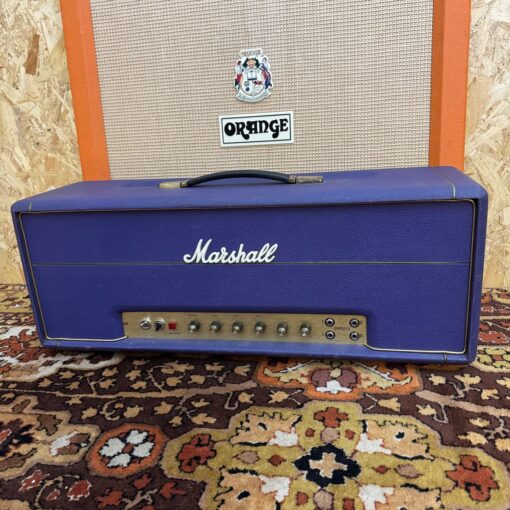 Vintage 1971 Marshall Super Lead 100w Original Purple Amplifier Stack