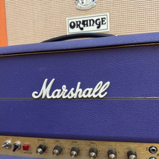 Vintage 1971 Marshall Super Lead 100w Original Purple Amplifier Stack