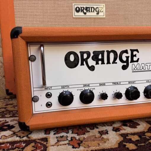 Vintage 1971 Orange Matamp OR100 251 Valve Amplifier Head w Cover