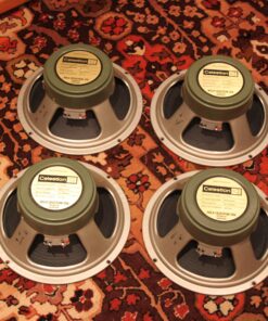 Vintage 1972 Celestion Matched Quad G12H T1281 12" Speakers
