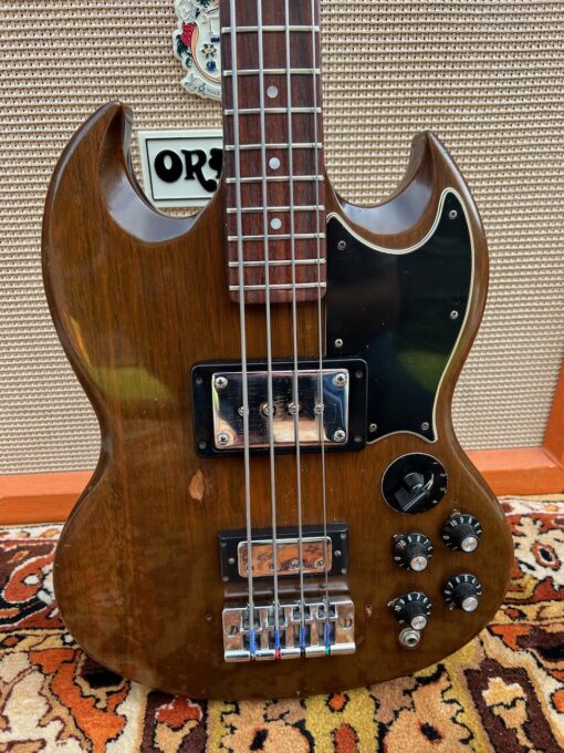 Vintage 1972 Gibson USA EB3 Cherry Electric Bass Guitar