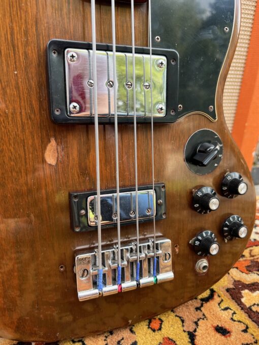 Vintage 1972 Gibson USA EB3 Cherry Electric Bass Guitar