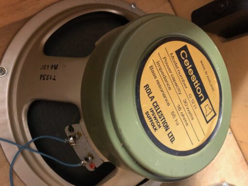 Vintage 1972 Quad Celestion T1534 G12H Greenback Speaker Drivers