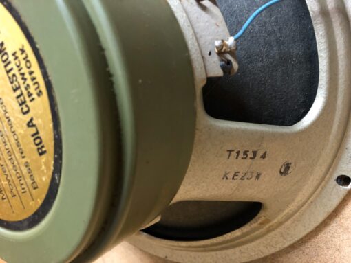 Vintage 1972 Quad Celestion T1534 G12H Greenback Speaker Drivers