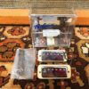 Vintage 1973 Gibson Mini Humbucker Pickups Cream Matched Pair