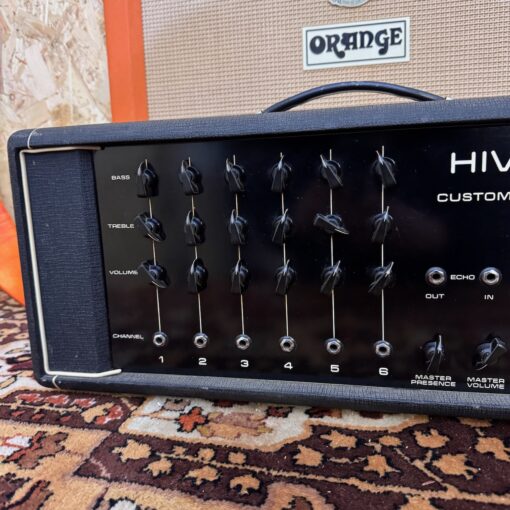 Vintage 1973 Hiwatt Custom Built PA50 50w DR512 Amplifier Head