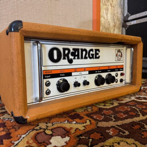 Vintage 1973 Orange OR120 Pics and Text Valve Amplifier Head