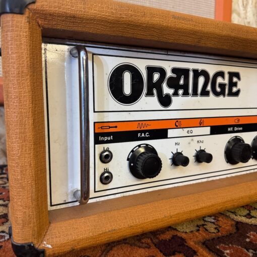 Vintage 1973 Orange OR120 Pics and Text Valve Amplifier Head