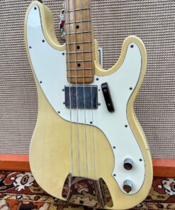 Vintage 1974 Fender Telecaster USA Blonde Maple Bass Guitar
