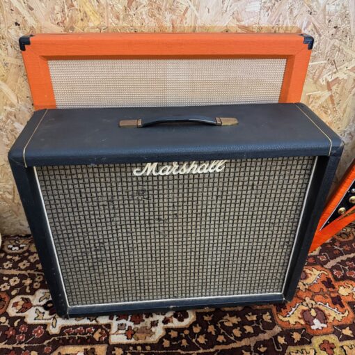 Vintage 1974 Marshall 2045 2x12 Guitar Cabinet Celestion Greyback