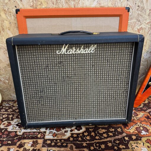 Vintage 1974 Marshall 2045 2x12 Guitar Cabinet Celestion Greyback