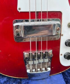 Vintage 1974 Rickenbacker 4001 Burgundyglo Bass Guitar OHSC