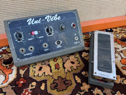 Vintage 1974 Shin Ei Univibe Japan Original Effects Pedal 1970s