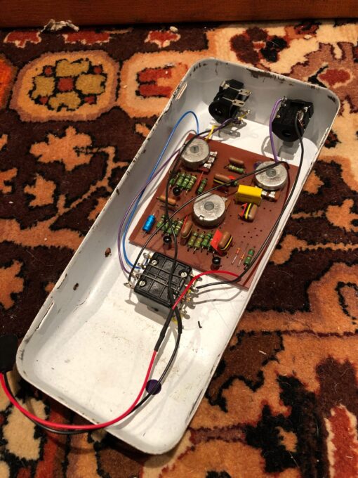 Vintage 1974 Sola Sound Tonebender Fuzz Guitar Effects Pedal