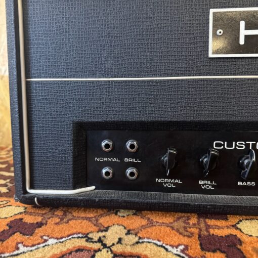 Vintage 1975 Hiwatt Custom 100 DR103 Valve Amplifier Head