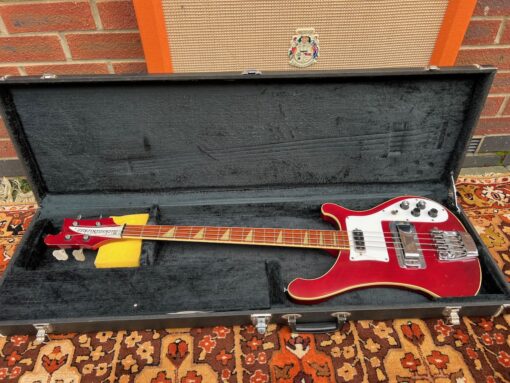Vintage 1975 Rickenbacker 4001 Burgundyglo Bass Guitar