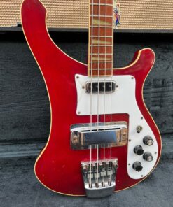 Vintage 1975 Rickenbacker 4001 Burgundyglo Bass Guitar