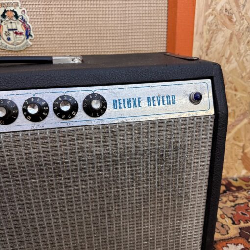 Vintage 1976 Fender Deluxe Reverb 1x12 USA Export Amplifier Combo
