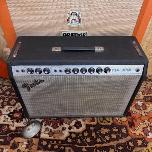 Vintage 1976 Fender Deluxe Reverb 1x12 USA Export Amplifier Combo