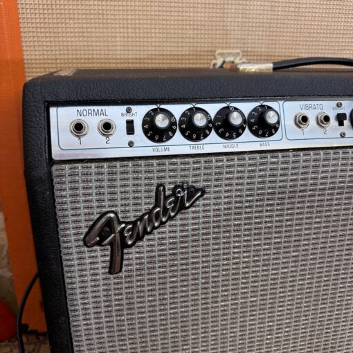 Vintage 1976 Fender Twin Reverb USA Silverface Amplifier Combo