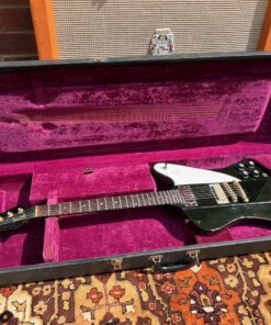 Vintage 1976 Gibson Firebird Bicentennial Black Ebony Guitar OHSC
