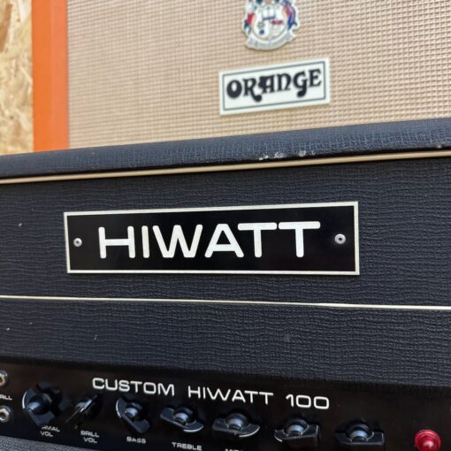 Vintage 1976 Hiwatt Custom 100 DR103 Valve Amplifier Head