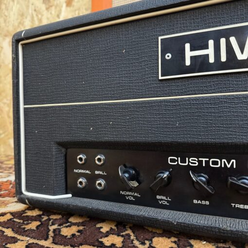 Vintage 1976 Hiwatt Custom 100 DR103 Valve Amplifier Head