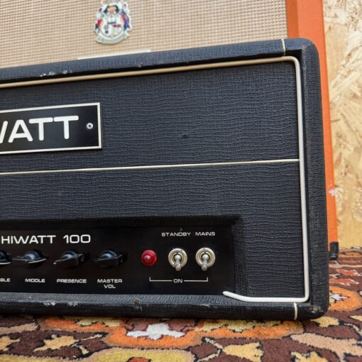 Vintage 1976 Hiwatt Custom 100 DR103 Valve Amplifier Head