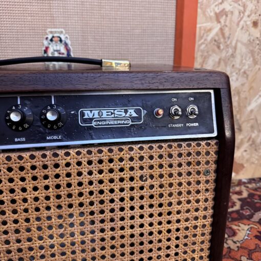 Vintage 1976 Mesa Boogie MK1 Mark 1 Wood Wicker 1x12 60w Amplifier