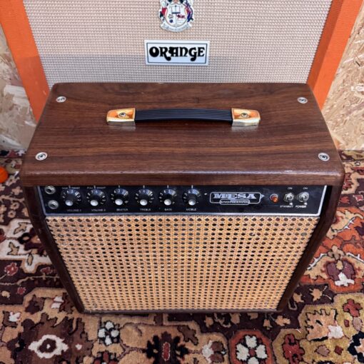 Vintage 1976 Mesa Boogie MK1 Mark 1 Wood Wicker 1x12 60w Amplifier