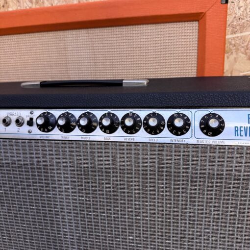 Vintage 1977 Fender Pro Reverb 2x12 Silverface USA Amplifier