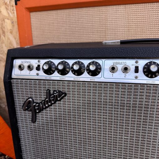 Vintage 1977 Fender Pro Reverb 2x12 Silverface USA Amplifier