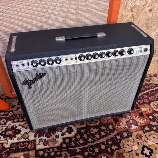 Vintage 1977 Fender Pro Reverb 2x12 Silverface USA Amplifier