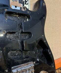 Vintage 1977 Fender Stratocaster 3 Bolt Black USA Body