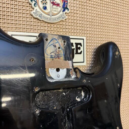 Vintage 1977 Fender Stratocaster 3 Bolt Black USA Body