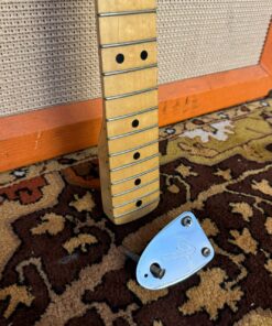 Vintage 1977 Fender Stratocaster 3 Bolt Maple Neck Tuners Plate