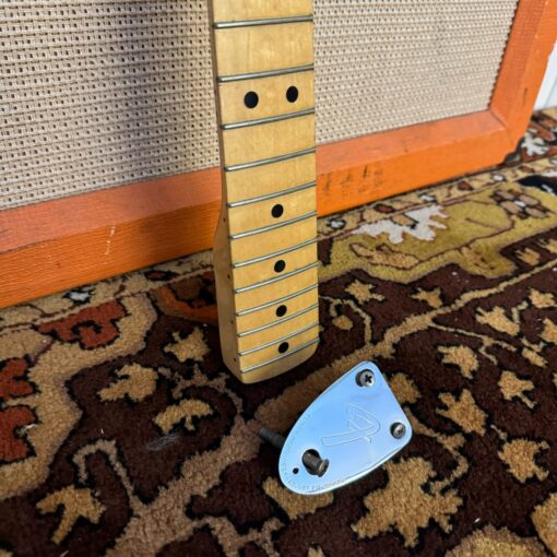 Vintage 1977 Fender Stratocaster 3 Bolt Maple Neck Tuners Plate