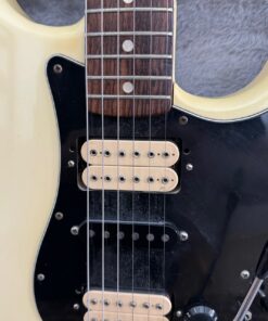 Vintage 1977 Fender Stratocaster HSH Olympic White Guitar