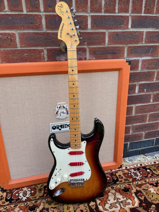Vintage 1978 Fender Stratocaster Left Handed Sunburst Guitar