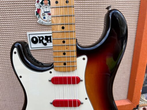 Vintage 1978 Fender Stratocaster Left Handed Sunburst Guitar