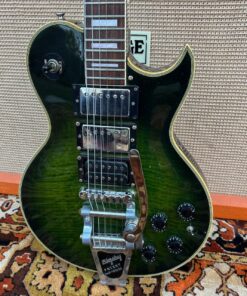 Vintage 1979 Aria Pro II LC440 Custom Japan Green Guitar